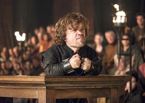 Peter Dinklage in Game of Thrones. 