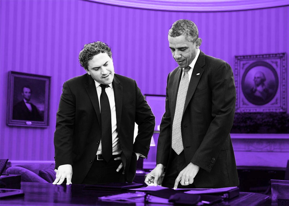 President Barack Obama talks with Director of Speechwriting Cody Keenan in the Oval Office, July 23, 2013.