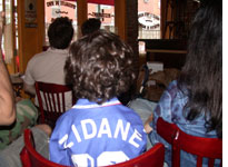 Zac wearing Zidane jersey