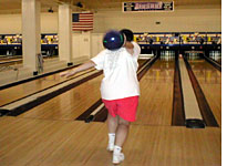 Me bowling