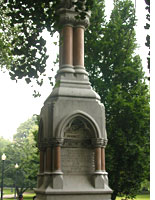 The monument to ether in Boston's Public Garden