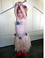 Tallulah hula girl