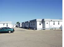 The CDF trailer complex--it's clever, but is it architecture?