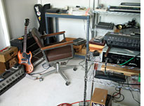My rudimentary recording studio 