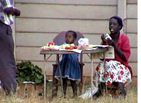 A family of roadside vendors 