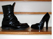 Footwear of Maj. Felix and Lady Oscar