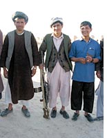 Teenage guards at the Qala-i-Jangi fort