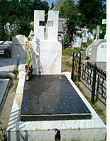 The grave of Nicu Ceausescu, son of the late dictator