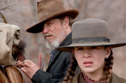 Still of Jeff Bridges and Hailee Steinfeld in &quot;True Grit.&quot;