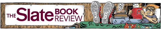 The Slate Book Review logo illustration by Derf Backderf