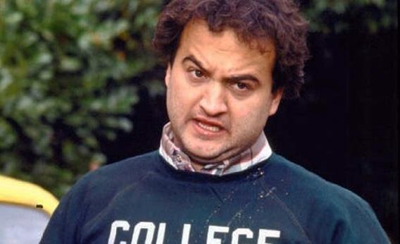 John Belushi in Animal House, 1978