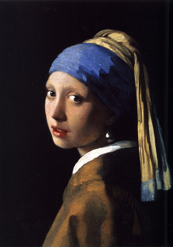 Girl with a Pearl Earring, oil on canvas, 1665.