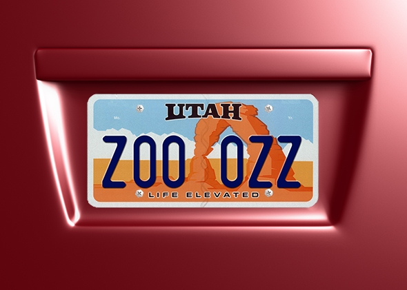 Utah Plate. 