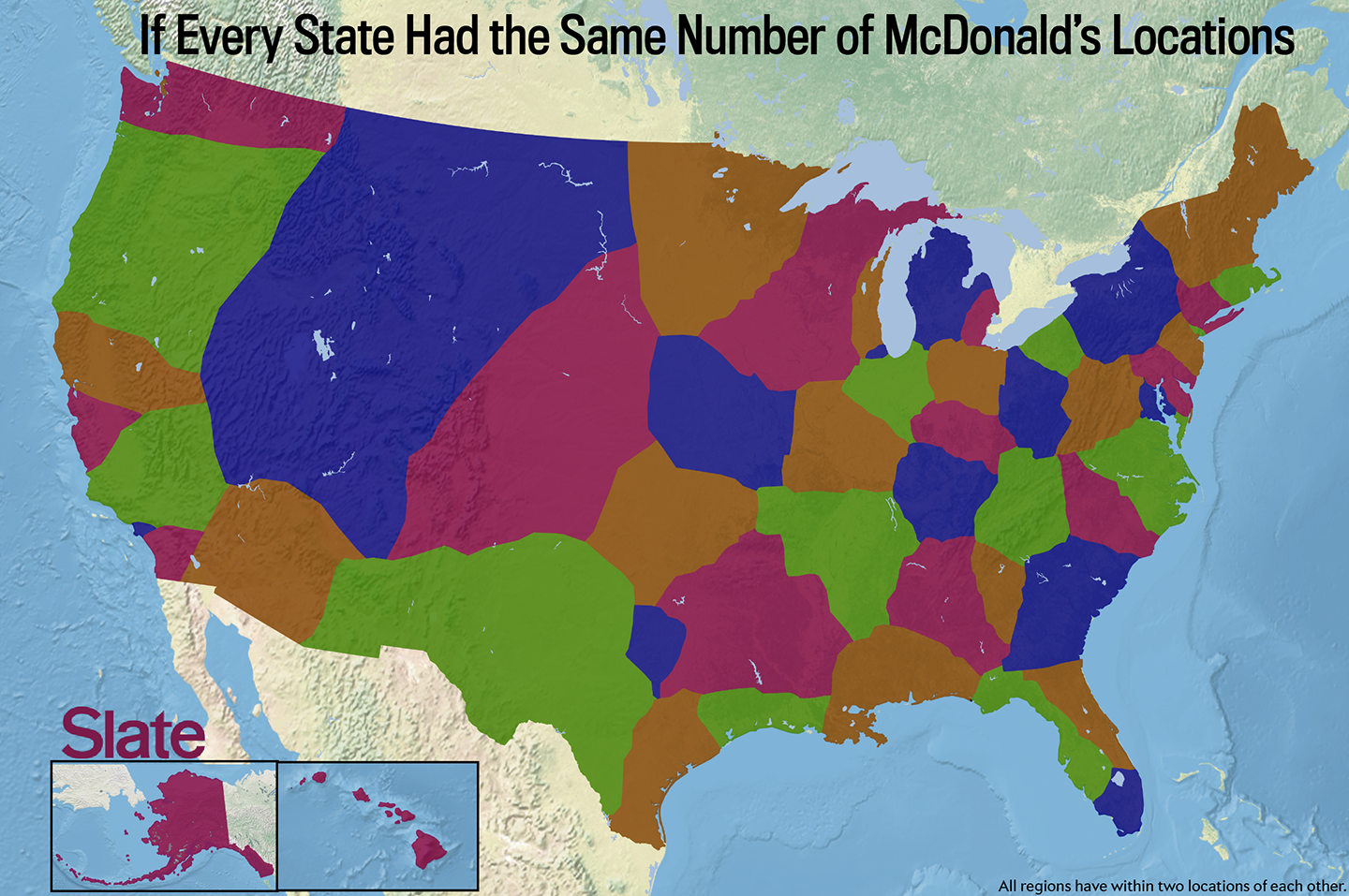 The Number of Sonic Drive-Ins in Every State [MAP]