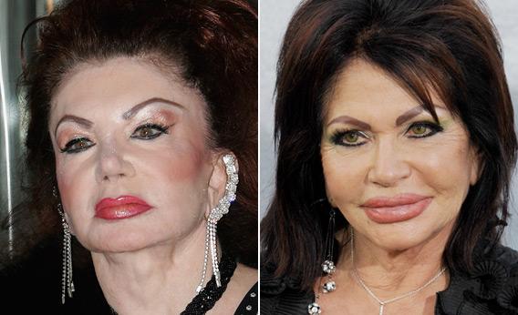 Jackie Stallone and Ivone Weldon.