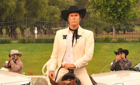 Still of Will Ferrell and Diego Luna in &quot;Casa de mi Padre.&quot;