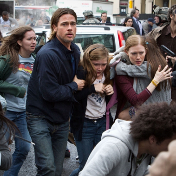 Brad Pitt in World War Z