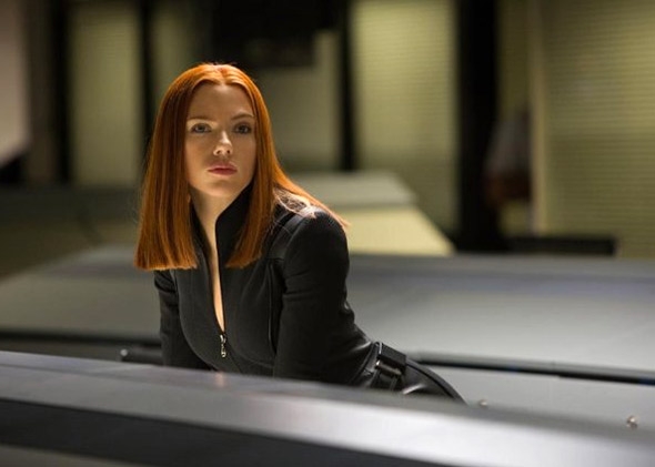 Scarlett Johansson in Captain America: The Winter Soldier (2014)