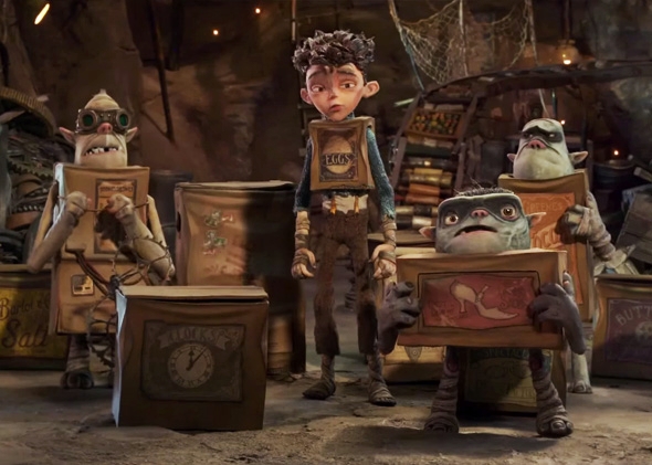 Animated film The Boxtrolls, reviewed.