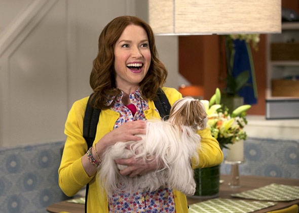 Ellie Kemper in Unbreakable Kimmy Schmidt.