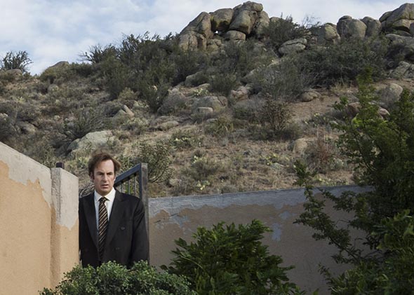 Bob Odenkirk as Saul Goodman in Better Call Saul.