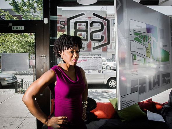 Majora Carter, the founder of Startup Box, a company that's bringing tech jobs to the South Bronx.