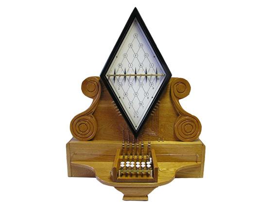 Replica of 1835 Cooke and Wheatstone Five-Needle Telegraph.