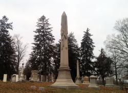 Lew Wallace&rsquo;s grave in Crawfordsville, Ind.