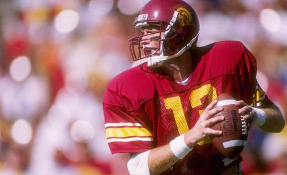 Quarterback Todd Marinovich.