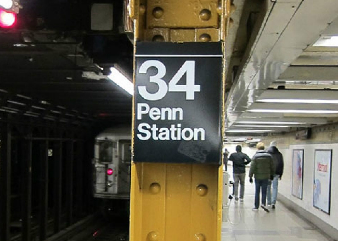 Why Are The Signs At New York S Penn Station So Confusing