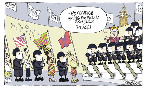 Cartoon by Signe Wilkinson