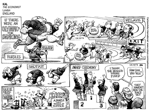 Cartoon by KAL, Powered by UClick.