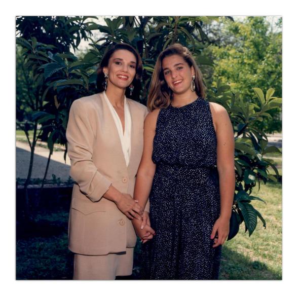 Marilyn Sage Meagher and her daughter Kelley Watts, 1990, about ,Marilyn Sage Meagher and her daughter Kelley Watts, 1990, about three years before Marilyn&rsquo;s death.