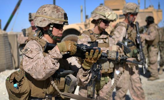 Members of Female Engagement Team (FET), U.S. Marines 