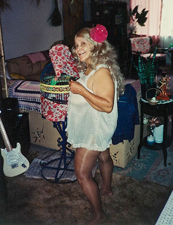 Linda Taylor en Florida, alrededor de la década de 1980.