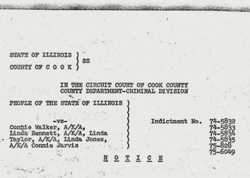 Los alias se utilizan en Illinois juicio por fraude de bienestar de Linda Taylor.