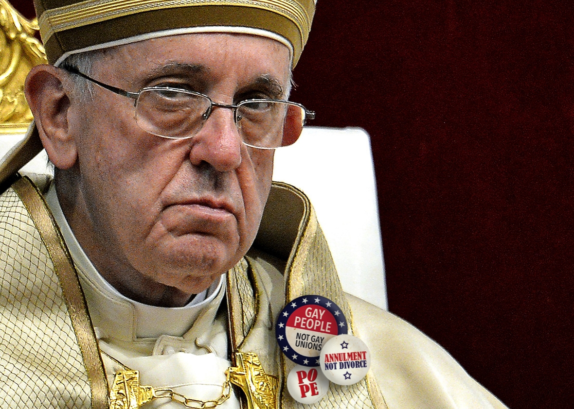 Pope Francis leads prayer in Saint Peter's basilica in the Vatican on Sept. 1, 2015.