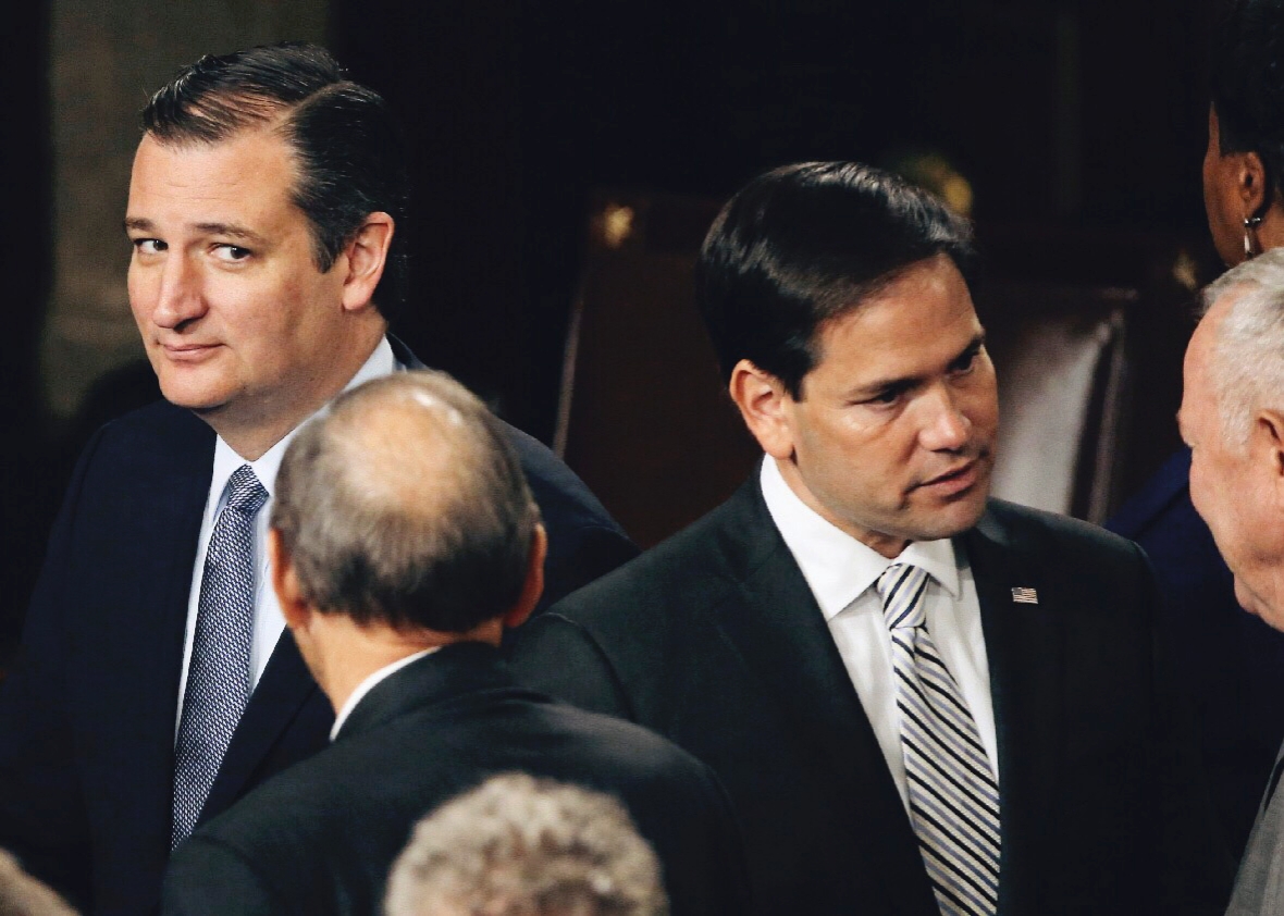 Ted Cruz and Marco Rubio
