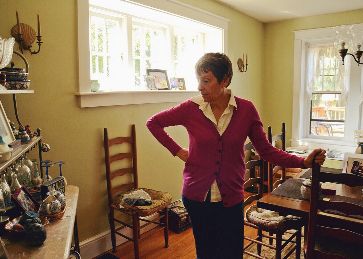 Sandra Cooper at home in Lancaster. 