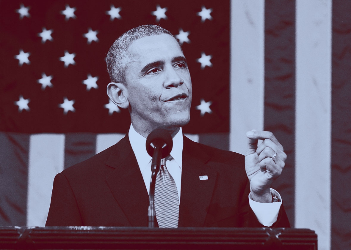 Barack Obama SOTU last year. 