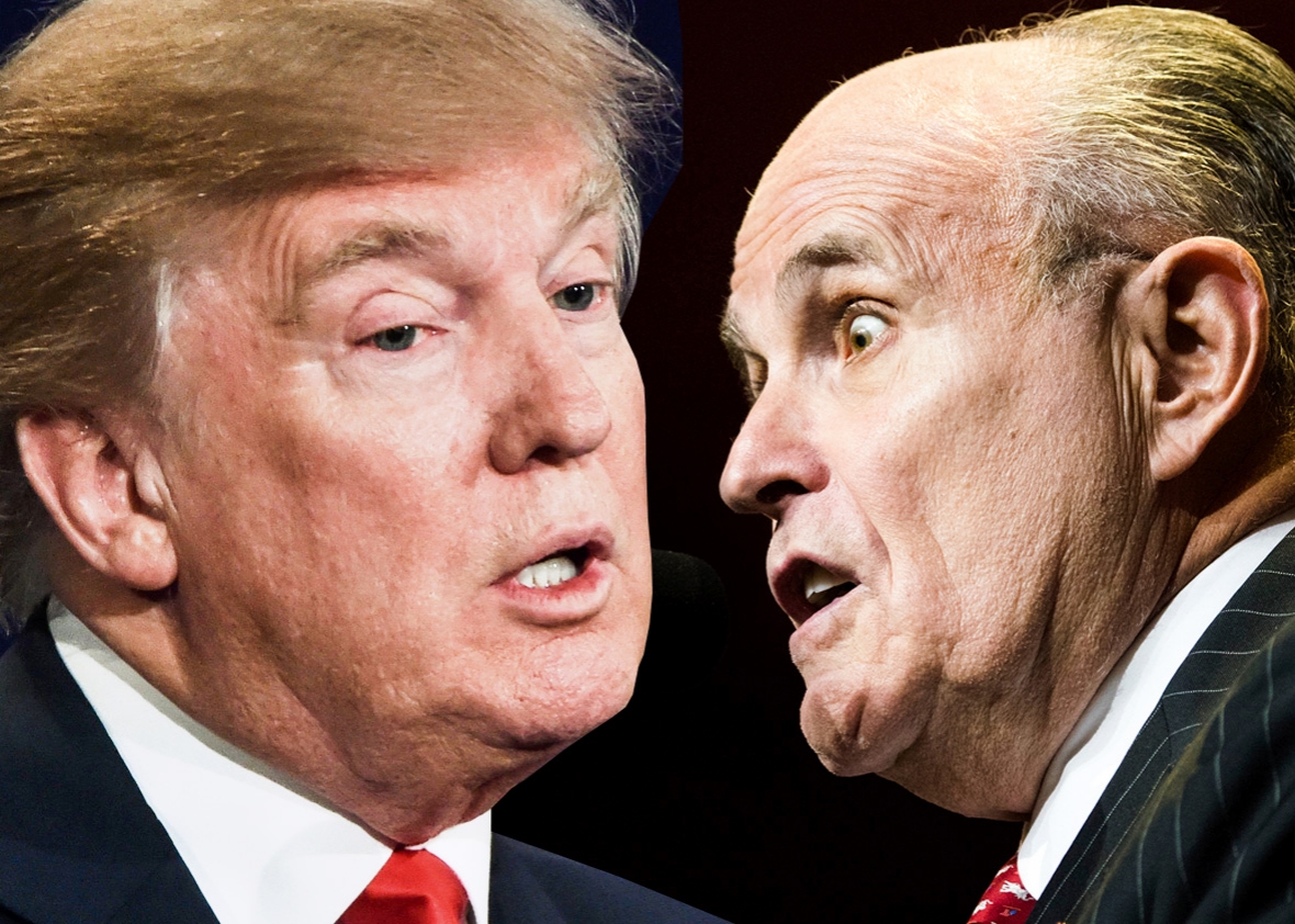 Resultado de imagen para Giuliani y trump