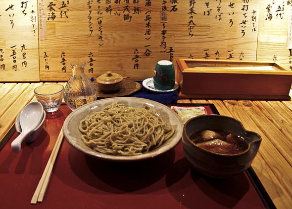 Soba noodles