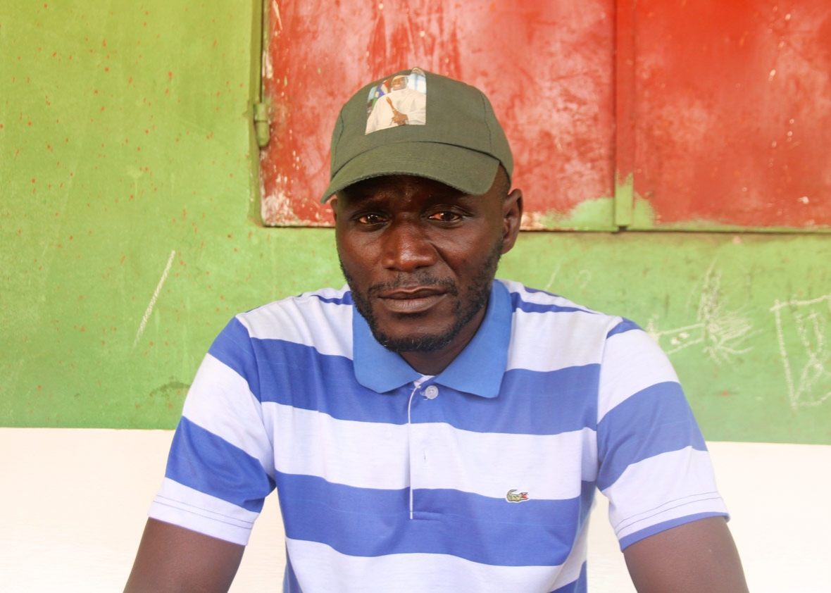170804_ROADS_David_2 David Kujabi, the local leader of Yahya Jammeh’s APRC party, and our de-facto Kanilai tour guide.