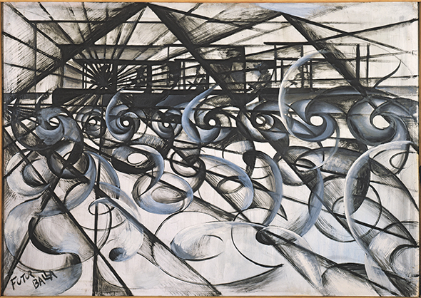 Giacomo Balla, Speeding Car