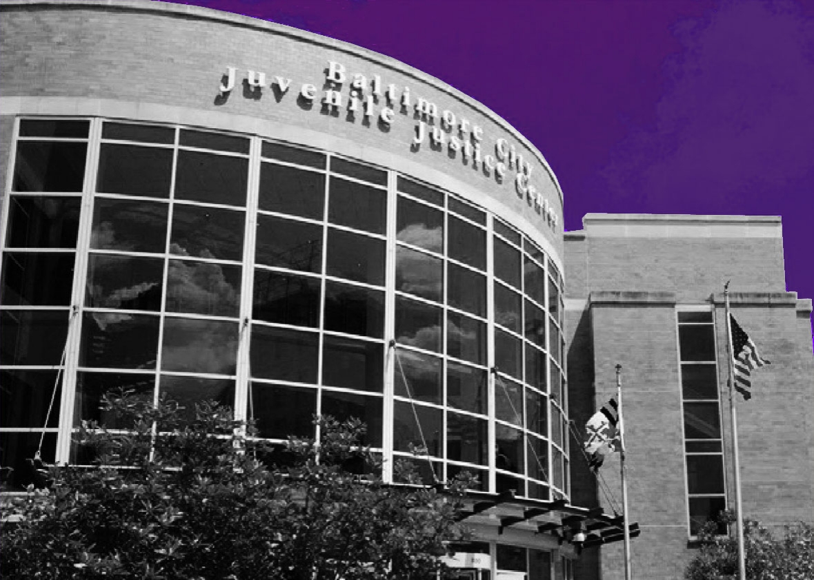 The Baltimore City Juvenile Justice Center.