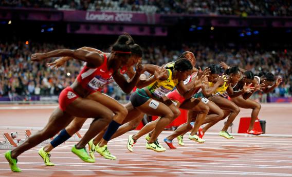 Women's 100-meter final