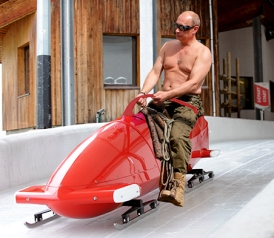 Vladimir Putin, Olympics: Startling images of the Russian president’s