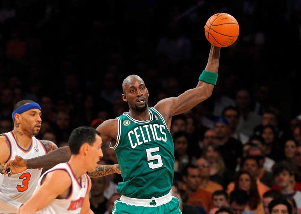 NBA - Men's Boston Celtics #5 Kevin Garnett Jersey 