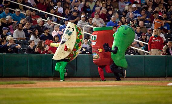 The Albuquerque Isotopes' Chile Pepper Race, Albuquerque, N.M. 