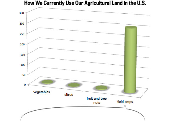 How We Currently Use Our Agricultural Land in the U.S.